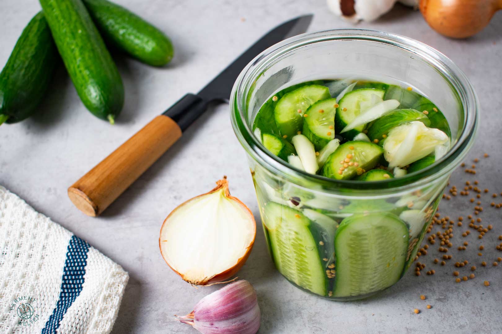 Gurken fermentieren - unser Rezept! | FermentWelten